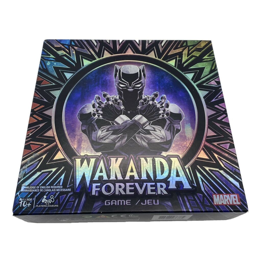 Marvel Wakanda Forever Black Panther Dice Rolling Family Board Game - NEW